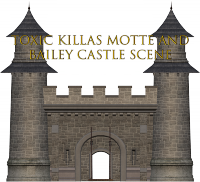 MOD Toxic Killa's Motte and Bailey castle scene.
