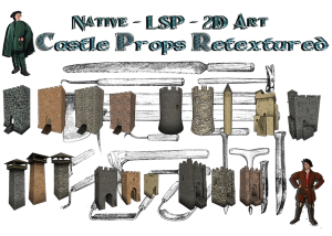 LSP Castle Props Retextured