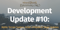Mount and Blade II: Bannerlord: Система боевого ландшафта, Боевой порядок и Обновления осады